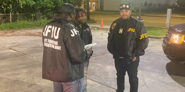 A woman wanted out of Harris County was captured by JFIU at a Hotel in north Houston, where she is alleged to have been hiding for months.